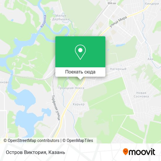 Карта Остров Виктория