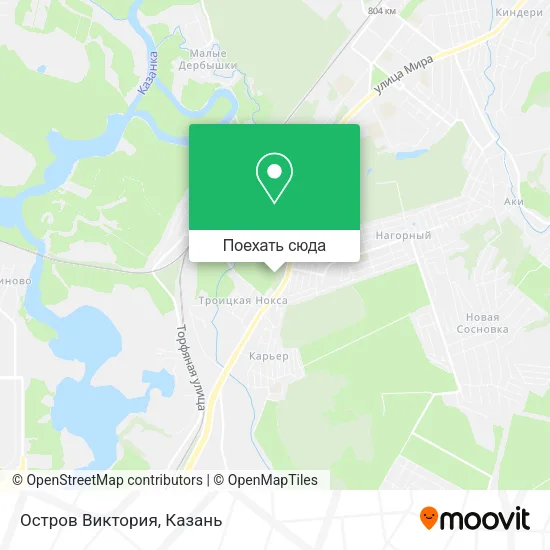Карта Остров Виктория