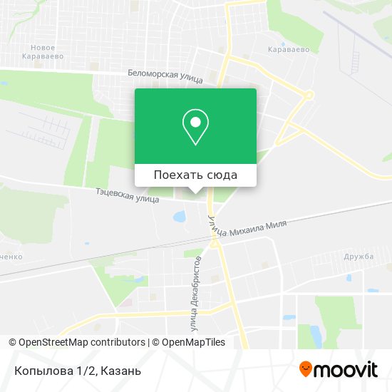 Карта Копылова 1/2