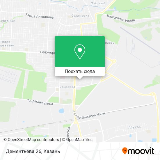 Карта Дементьева 26