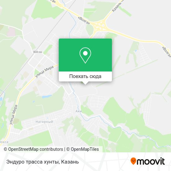 Карта Эндуро трасса хунты