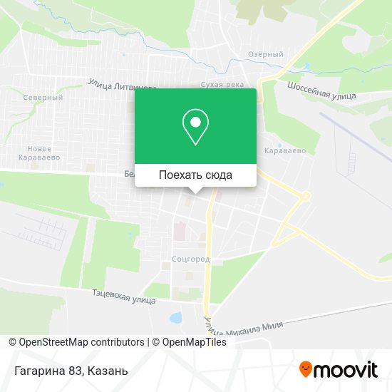 Карта Гагарина 83