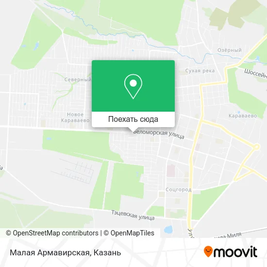 Карта Малая Армавирская