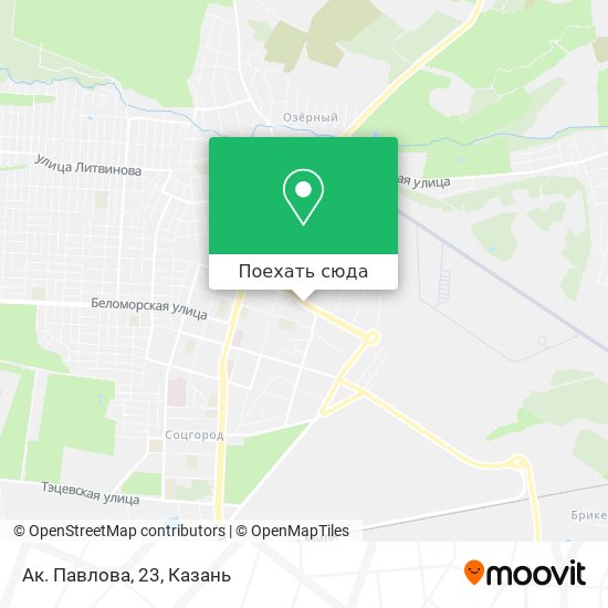 Карта Ак. Павлова, 23
