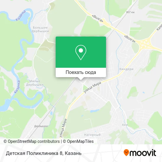 Карта Детская Поликлиника 8