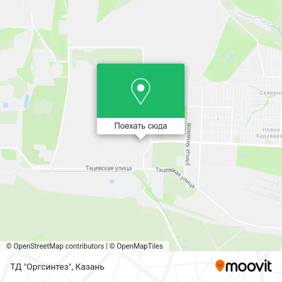 Карта ТД "Оргсинтез"