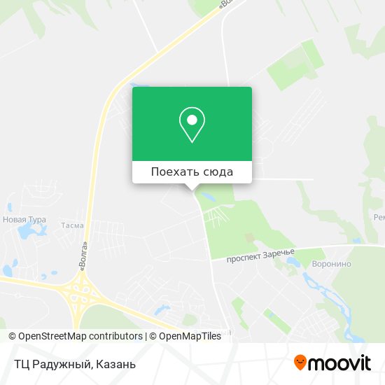 Карта ТЦ Радужный