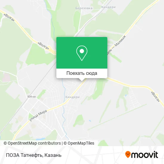 Карта ПОЗА Татнефть
