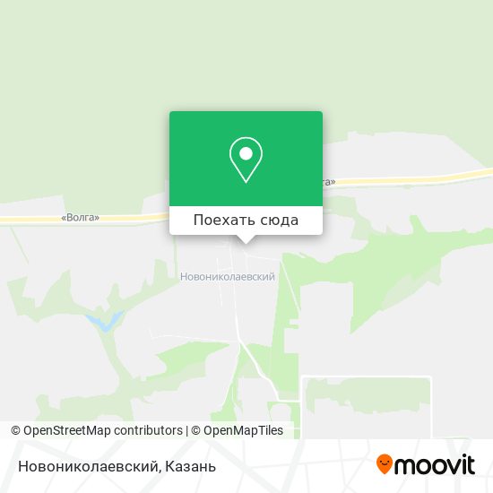 Карта Новониколаевский