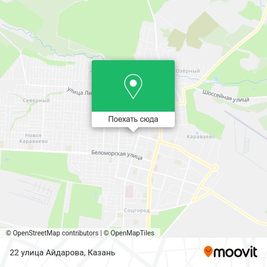 Карта 22 улица Айдарова