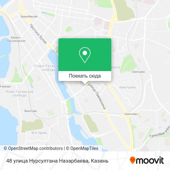 Карта 48 улица Нурсултана Назарбаева