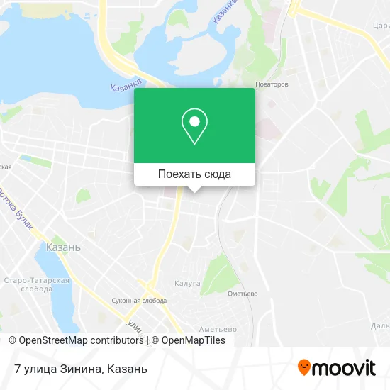 Карта 7 улица Зинина