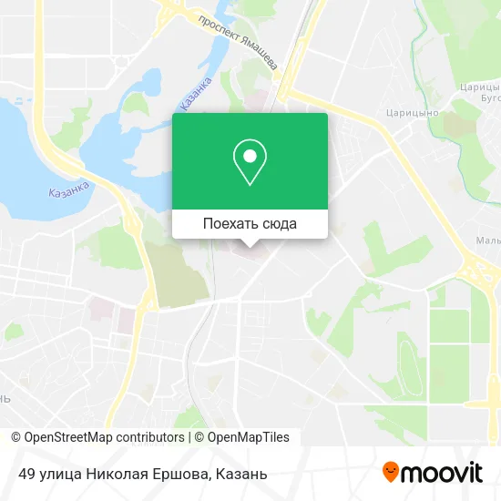 Карта 49 улица Николая Ершова