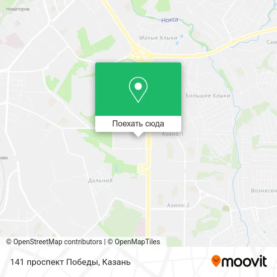 Карта 141 проспект Победы