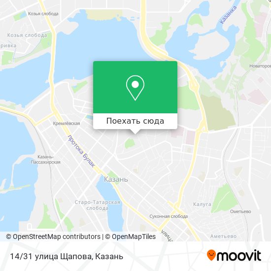Карта 14/31 улица Щапова