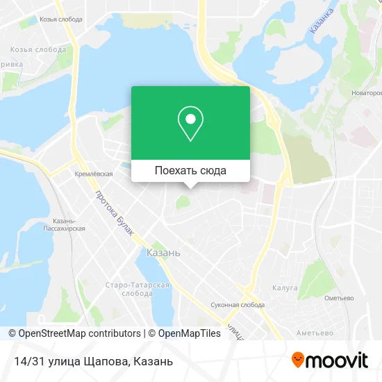 Карта 14/31 улица Щапова