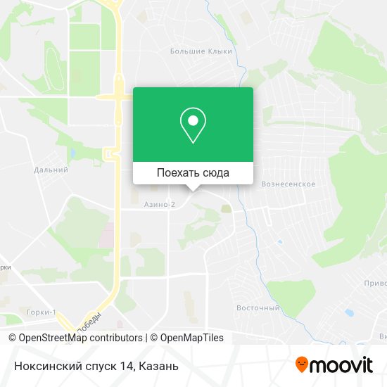 Карта Ноксинский спуск 14