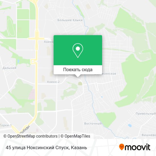 Карта 45 улица Ноксинский Спуск