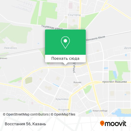 Карта Восстания 56