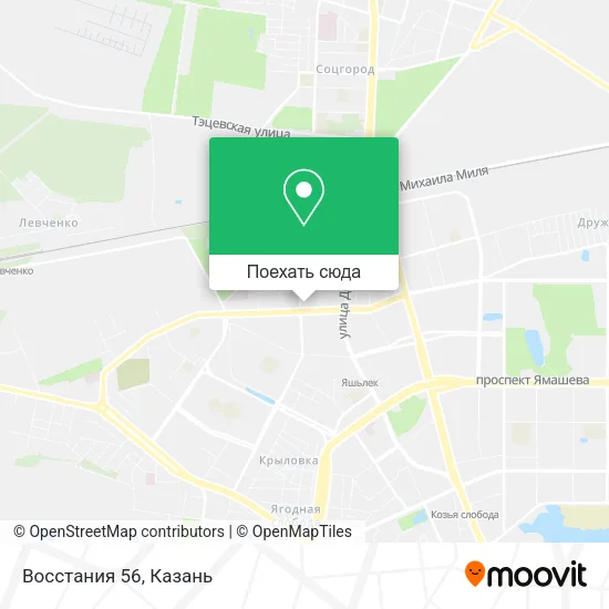 Карта Восстания 56