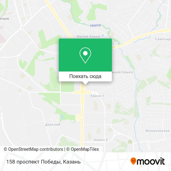 Карта 158 проспект Победы