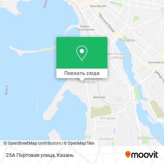 Карта 25А Портовая улица