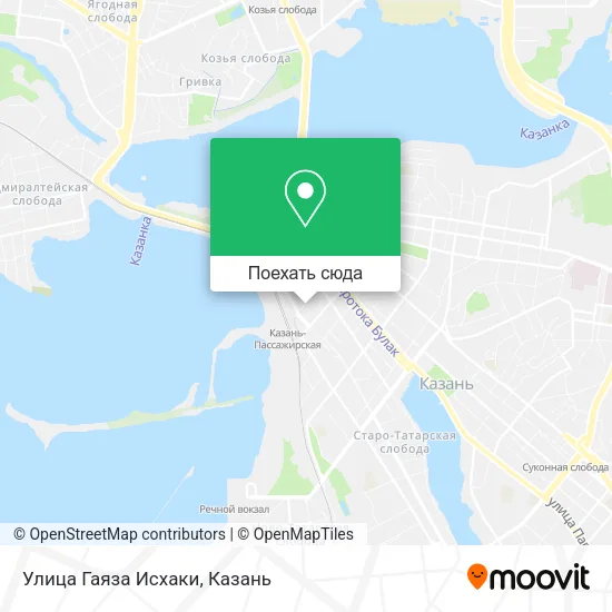 Карта Улица Гаяза Исхаки