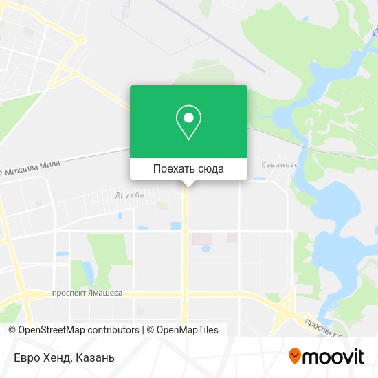 Карта Евро Хенд