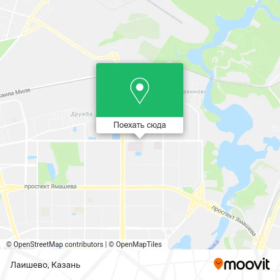 Карта Лаишево