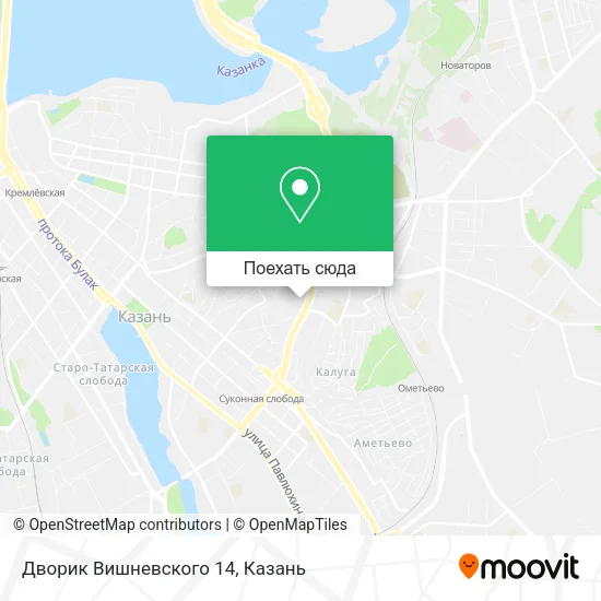 Карта Дворик Вишневского 14