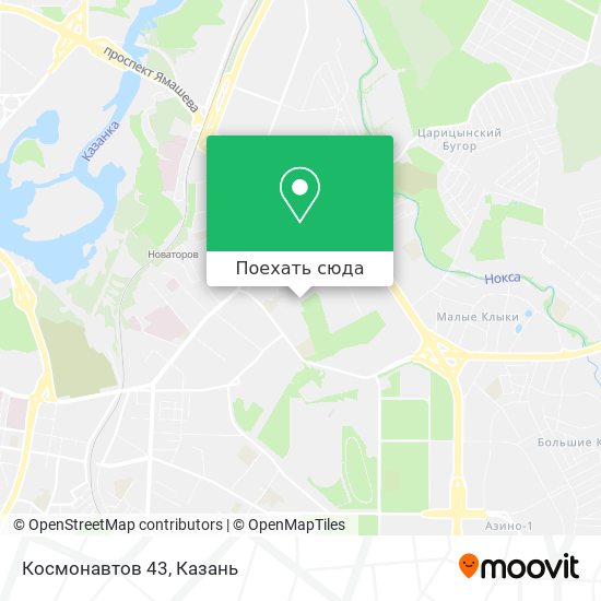 Карта Космонавтов 43