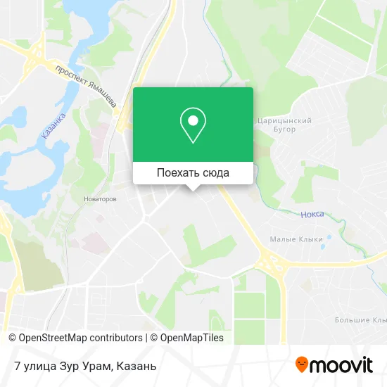 Карта 7 улица Зур Урам