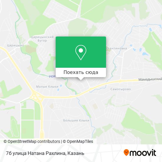 Карта 7б улица Натана Рахлина