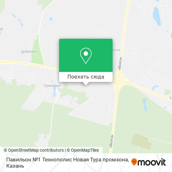 Карта Павильон №1 Технополис Новая Тура промзона