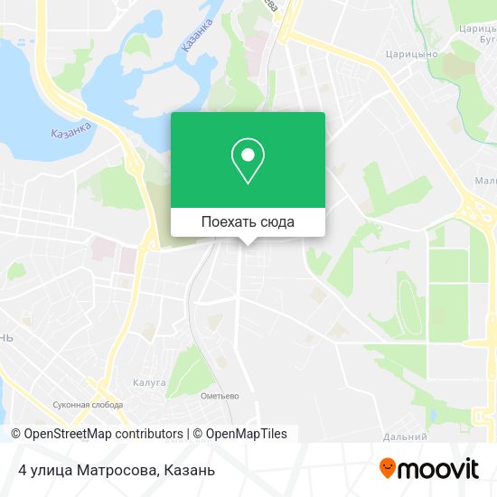 Карта 4 улица Матросова