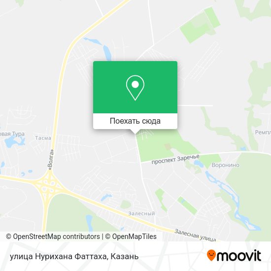 Карта улица Нурихана Фаттаха