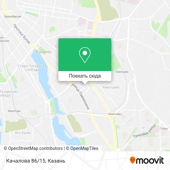 Карта Качалова 86/15