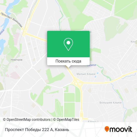 Карта Проспект Победы 222 А