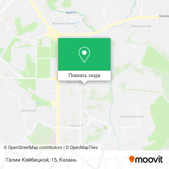 Карта Галии Кайбицкой, 15