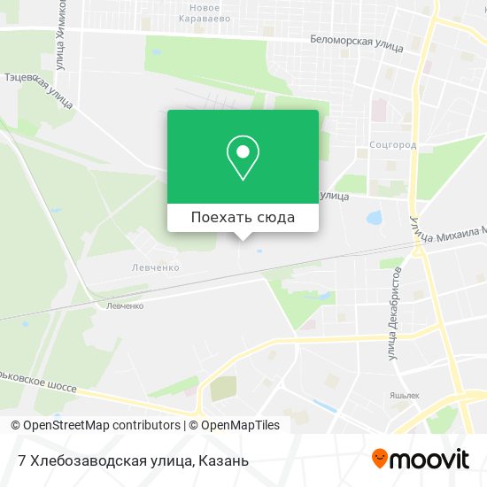 Карта 7 Хлебозаводская улица