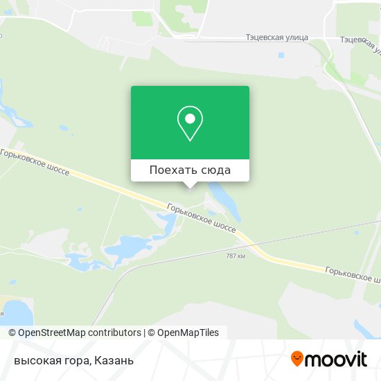 Карта высокая гора
