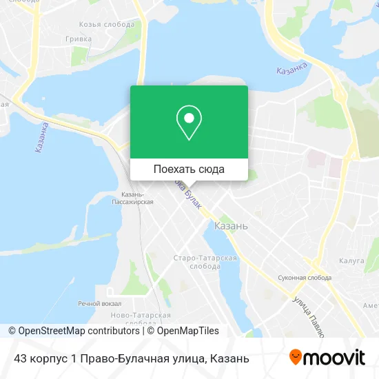 Карта 43 корпус 1 Право-Булачная улица