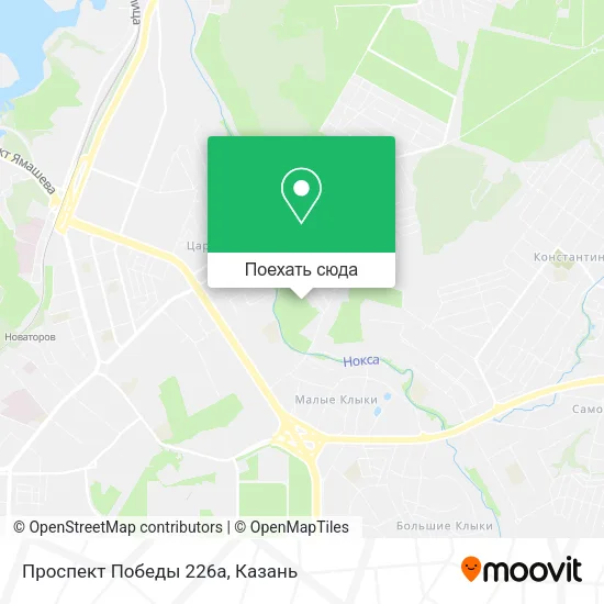 Карта Проспект Победы 226а