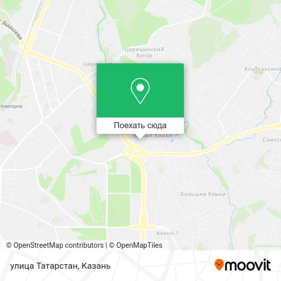 Карта улица Татарстан