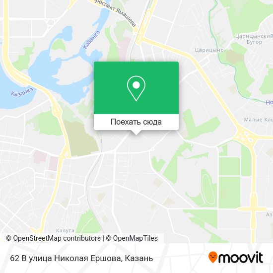 Карта 62 В улица Николая Ершова