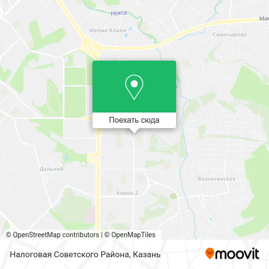 Карта Налоговая Советского Района