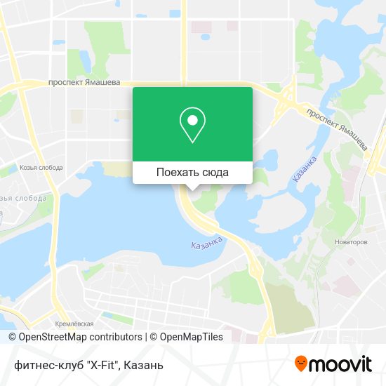Карта фитнес-клуб "X-Fit"