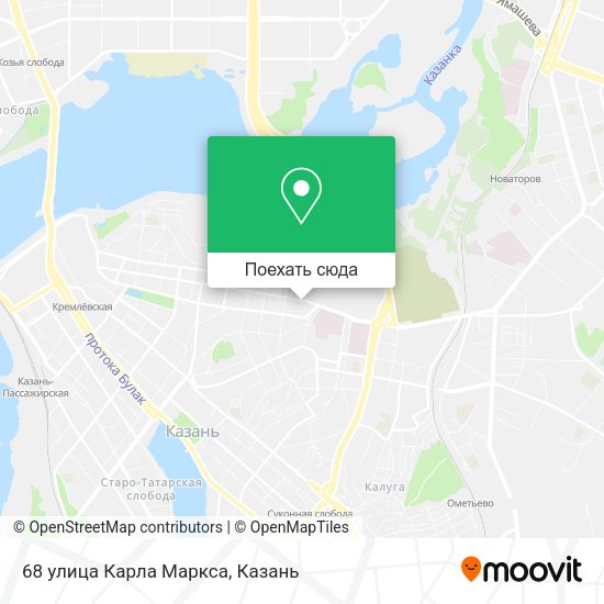 Карта 68 улица Карла Маркса