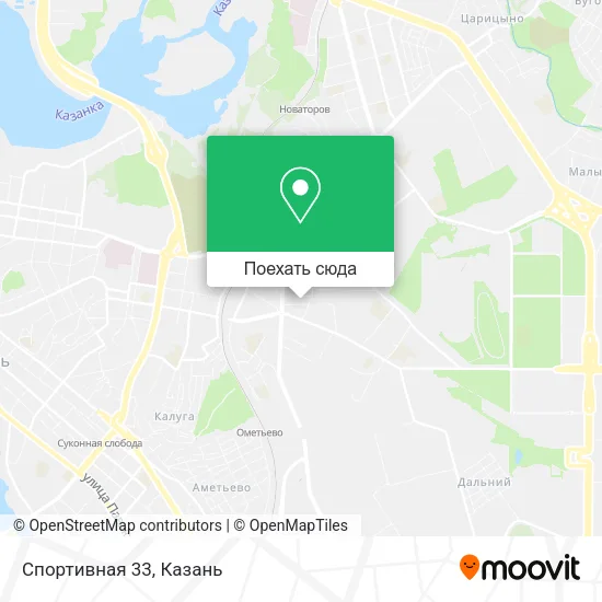 Карта Спортивная 33