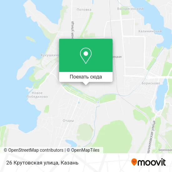 Карта 26 Крутовская улица